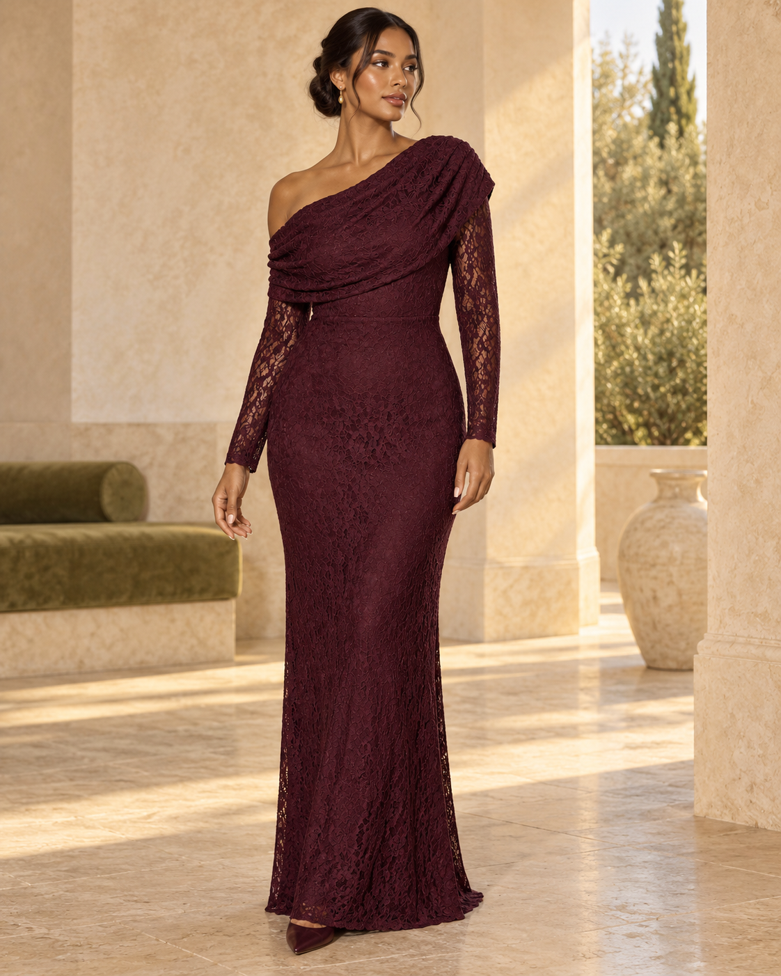 Lace Long Dress
