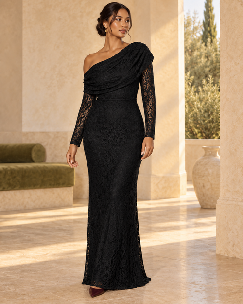 Lace Long Dress